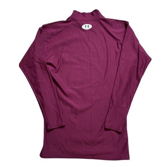 UNDER ARMOUR Coldgear Mock Neck Long Sleeve Shirt Size XL - Picture 2 of 6